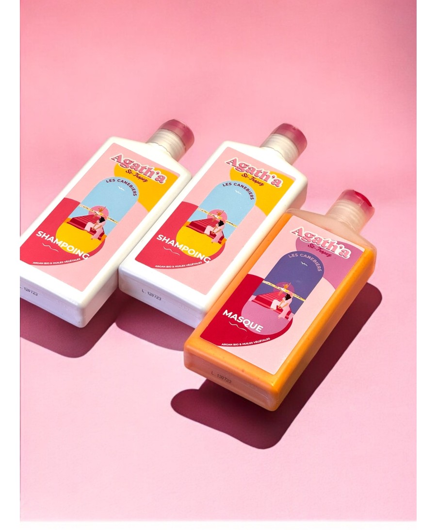 Ensemble 2 shampoings - 1 masque les Canebiers