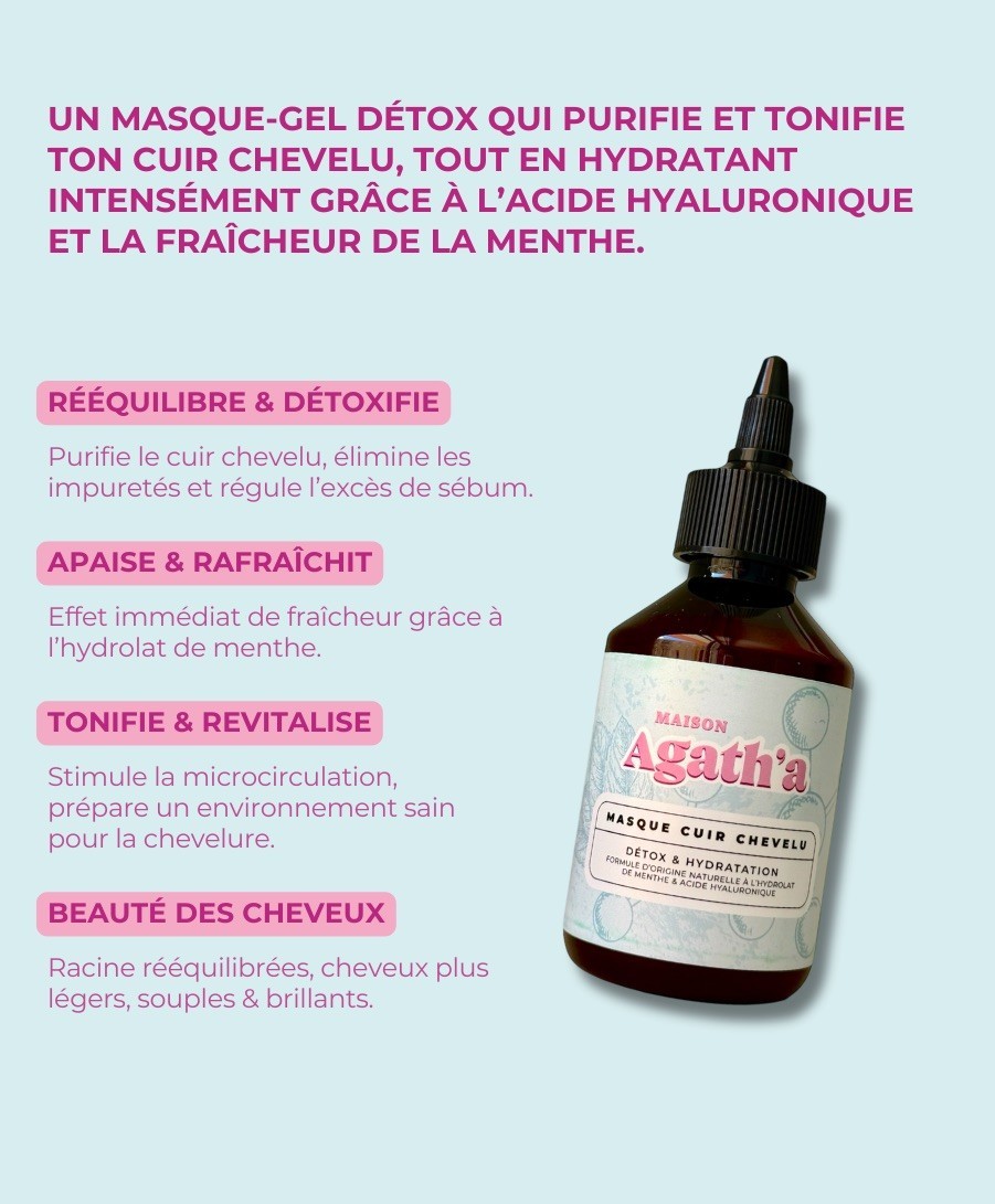 Masque detox cuir chevelu - 2e image