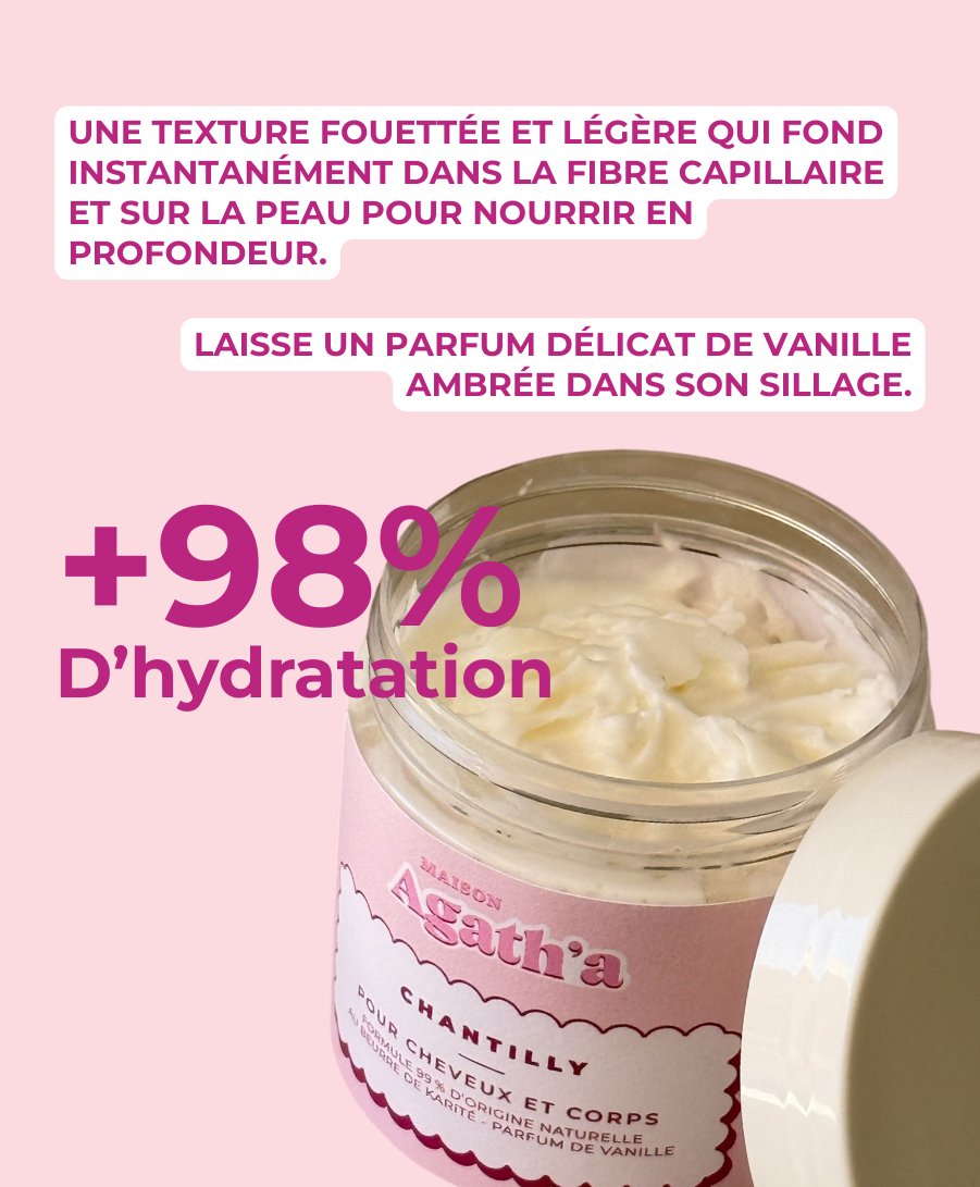 Chantilly cheveux et corps